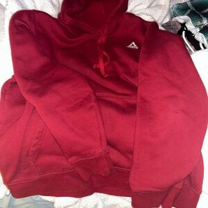 Reebok Men's Burgundy Hoodie